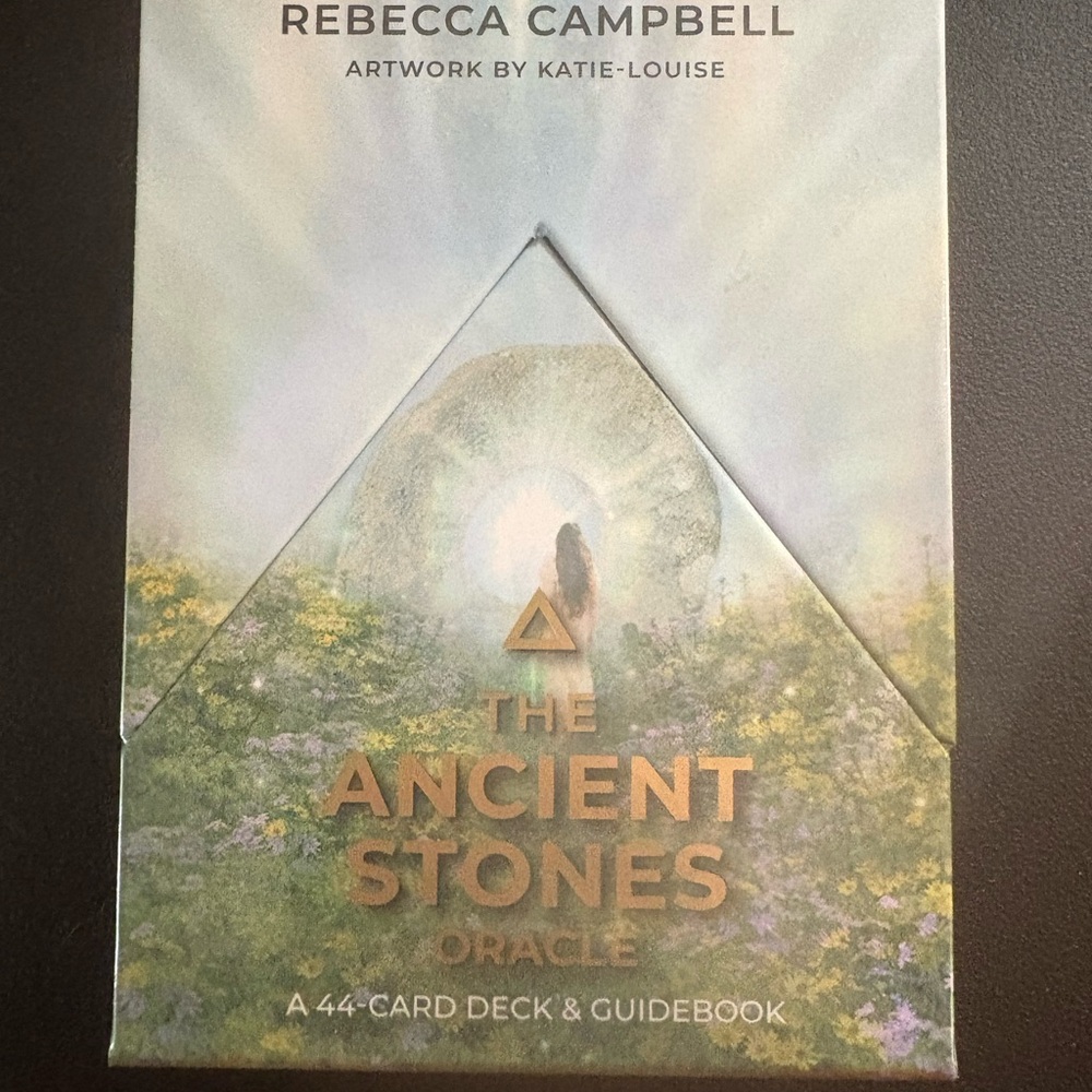 Mystical Oracle Deck with Green and Gold Accents